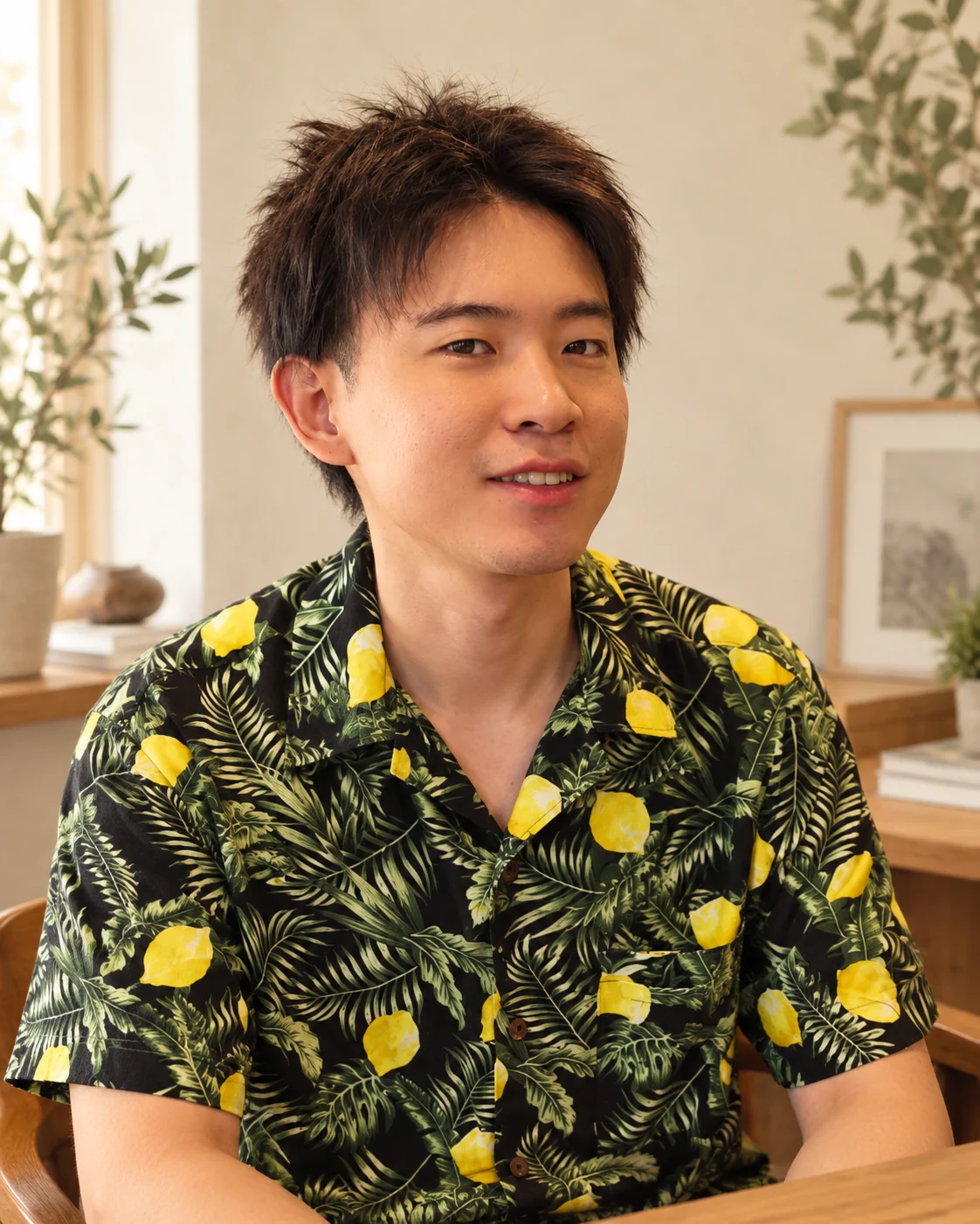 ホームページ制作担当の柚木良孔